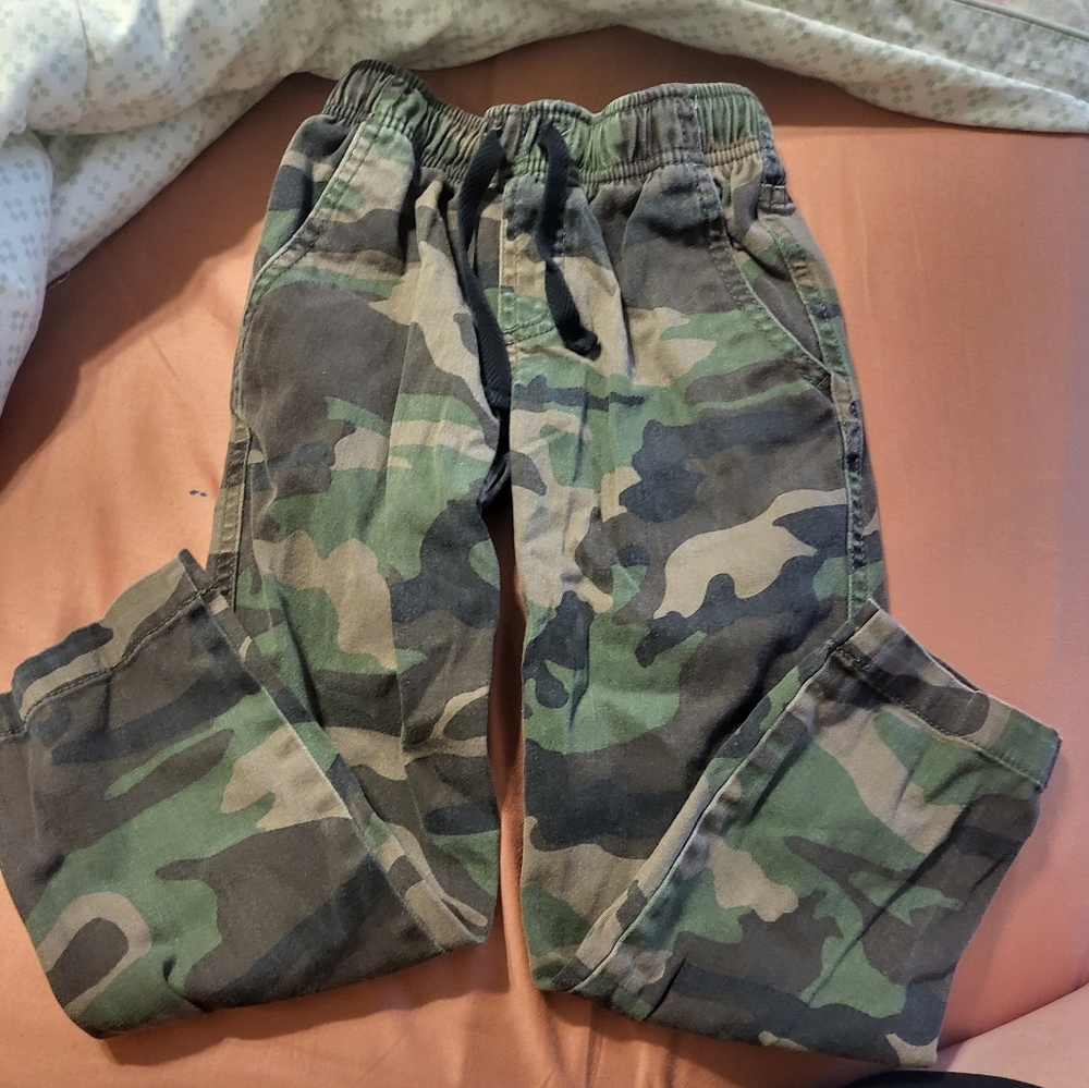 Wonder Nation Toddler Boys Camo Jeans Size XS